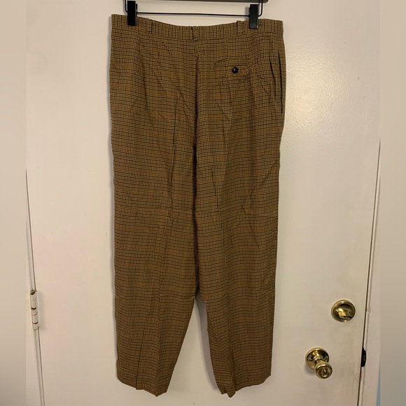 Vintage Talbots Plaid Trousers - Picture 4 of 8